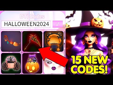ALL 15 NEW *SECRET* CODES OCTOBER 2024 IN DRESS TO IMPRESS! *FREE VIP* HALLOWEEN CODES