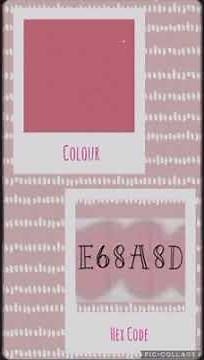 Hex codes for the colour pink #dti #roblox #dresstoimpress