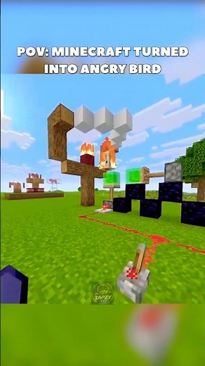 This Angry Birds Minecraft Mod Is CURSED 💀😂 #minecraft #shorts