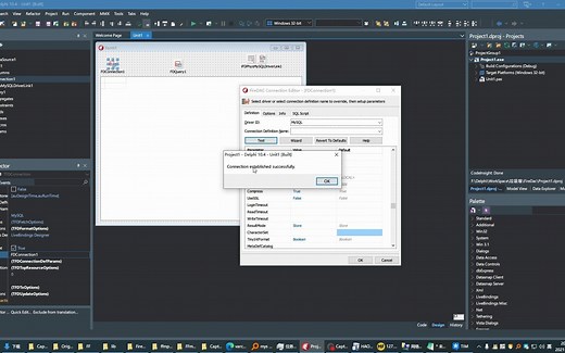 Delphi介绍->FireDac通用数据库组件2句代码写完增删改查