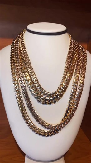 Cuban Link Gold Chains Collection at Las Villas Jewelry
