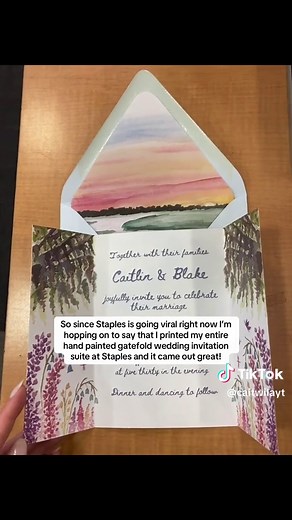 Printing Wedding Invitations at Staples: A Success Story