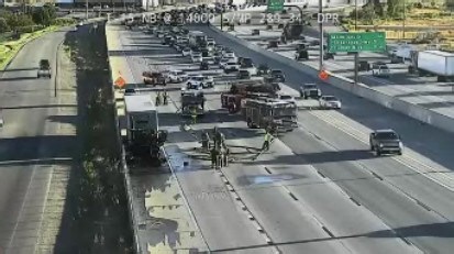 TRAFFIC ALERT: Delays on I-15 northbound near 14600 south due to semi fire