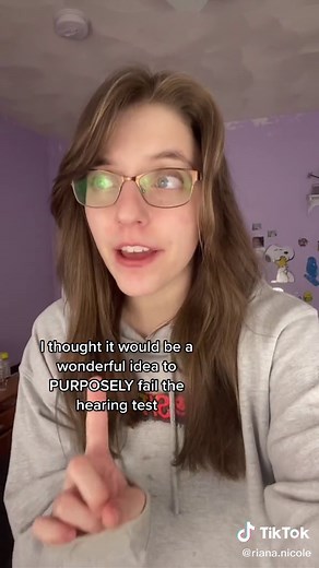 Embarrassing Childhood Story: Purposefully Failing Hearing Test 😭🤣