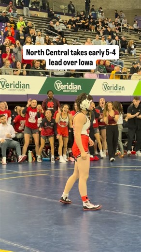 Portillo Bros Wrestling on Instagram: "We are rolling at Day 2 National Duals! 🤩 #5 Kaelani Shufeldt (North Central) with a HUGE pin over #3 Valencia (Iowa) 🤯📌 North Central takes an early lead over Iowa 5-4. 🤼‍♀️"