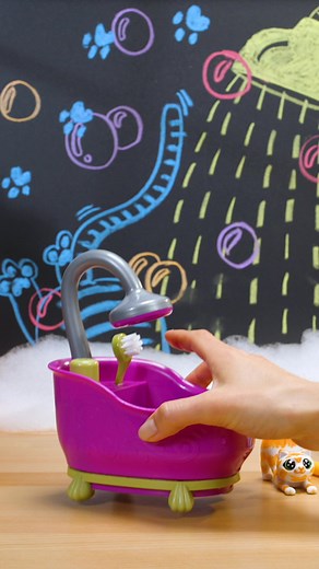 Crayola Scribble Scrubbie Pets Bath Playset