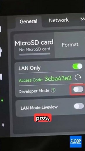 #BambuLab: LAN Only Mode – Simply Explained #3dprinting #all3dp