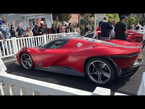 Walking Through the Amazing VILLE DE NICE Car Show 2026 – Bugatti, Ferrari, Porsche & More! 4K Video
