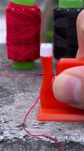 Automatic Needle Threader, Simple Easy Use Needle Threader, Sewing Accessories for Hom