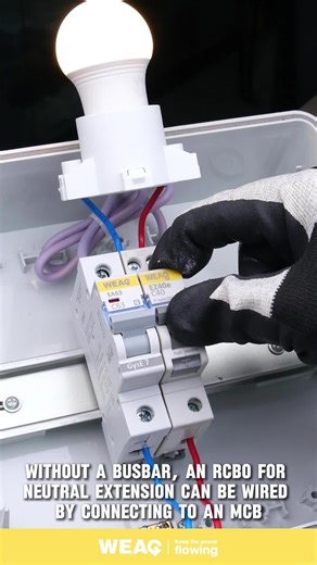 The Space-Saving Electrical Hack: Chaining RCBOs to MCBs. #ResiualCurrentOperatedCircuitBreaker #RCBOwithshortcircuitprotection #RCBOCircuitBreaker #RCBOBreaker #RCBO #MCB #DaisyChainWiring #SpaceSaving #ElectricalWiring #HowTo #PanelBuilding #ElectronicRCBO #ElectricianTips #WiringInnovation