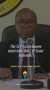 Prime Minister Philip J Pierre and his administration must take these CIP issues seriously! #PierreEhCare #SaveOurSaintLucia | Dominic Fedee