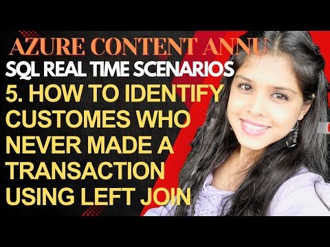 5. How to detect the missing data using left outer join in SQL server