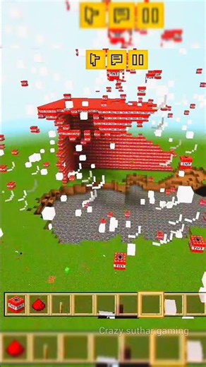 💥1000000 TNT in Minecraft #minecraft