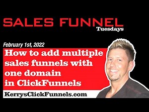 How to add multiple sales funnels with one domain in Clickfunnels