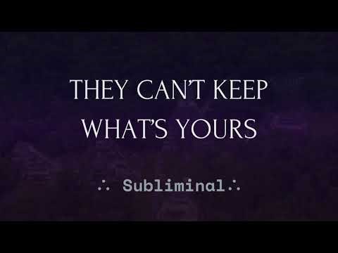 SUBLIMINAL || Bring It Back: Recall What Was Taken From You