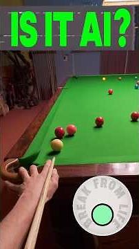 Snooker Practice Break Is It AI? 💻 GoPro Headcam POV