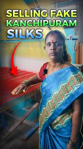 Why everyone selling Kanchipuram Silk: Real vs. Fake Power Loom FRAUD!