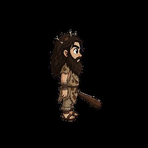 2D Caveman Character – Complete Platformer Animation Pack by aafifsoft