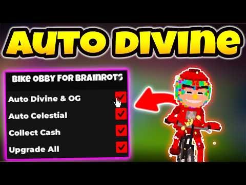 NEW SCRIPT Bike Obby For Brainrots – Auto Divine, AUTO FARM BRAINROTS & MORE