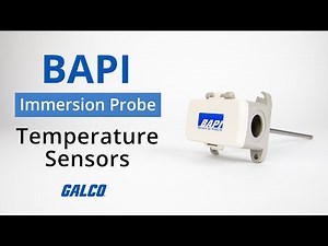 BAPI Immersion Probe Temperature Sensors