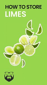 How to store fresh limes for months and months. What you need to know about how limes grow, how they are harvested, buying the best limes, and more. https://jerryjamesstone.com/how-to/how-to-store-limes/ #howtostore #foodstorage #foodwaste #foodhack | Jerry James Stone