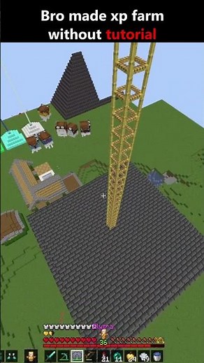 When bro skip YouTube Tutorial #minecraft #minecraftbuilding