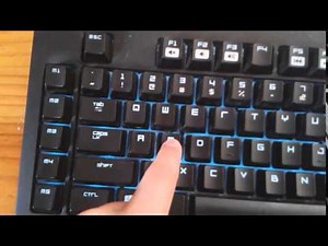 How to press a key on your key board