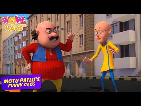 Motu Patlu's Funny Gags | Motu Patlu Compilation | Hindi Cartoon For Kids | Animated Series