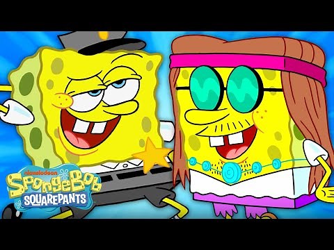 SpongeBob's Top Fashion Lewks 👔 | SpongeBob