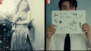 Cha Eun Woo and Moon Ga Young Breast Cancer Awareness Campaign