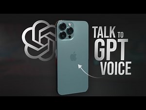 How to Talk to ChatGPT Voice on iPhone (tutorial)