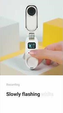 How to Understand the Indicator Light | Insta360 GO 2 Tutorial #shorts