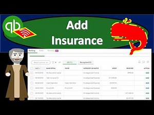 Add Insurance 420 QuickBooks Online 2020
