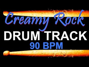 Creamy Drum Track 90 BPM 🥁 Drum Beats for Bass Guitar Instrumental Drums Beat 494