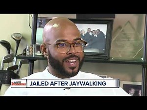 Stopped for jaywalking, a Detroit man spent 3 days in jail. He was charged with nothing.