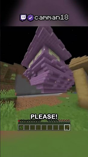 Minecraft, But Mobs Drop Structures