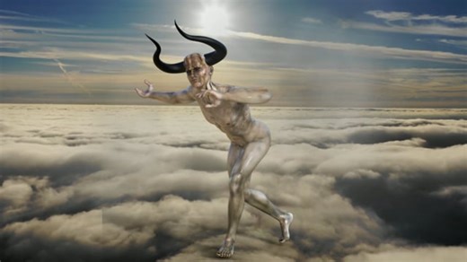 Clouds, Devil, Demon. Free Stock Video