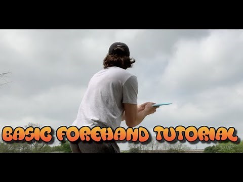 Disc Golf Beginner Forehand Tutorial: Hyzer Anhyzer Understable Overstable