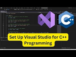 How to Set Up Visual Studio for C++ Programming (Beginner-Friendly)
