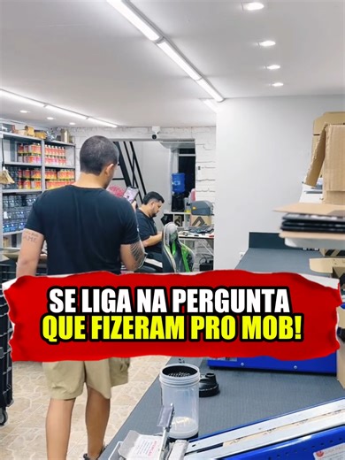 SE LIGA NA PERGUNTA QUE FIZERAM PRO MOB! 😱 #mob #fyp #fypツ