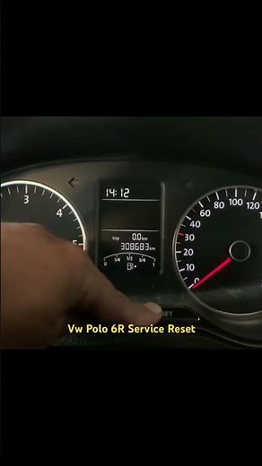 VW Polo 6R Service Reset #automobile #golf #polo #diy #skodaauto #vwspecialist #volkswage #vw