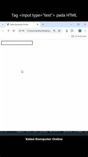 What Is Input Type Text in HTML? Function & How to Use It
