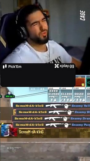 ScreaM as usual 🤷‍♂️ #scream #cs2 #twitchclips
