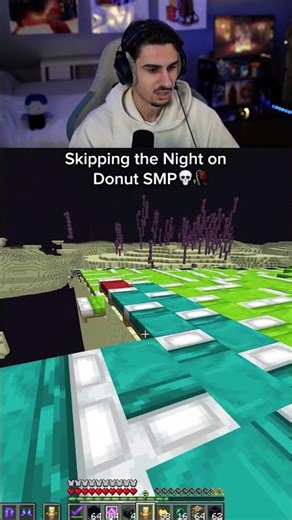 Skipping the Night on Donut SMP...