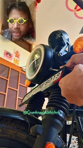 I Tried Removing a Sticker… Ended Up Removing My Bike Windshield! 😱🏍️ #Shorts