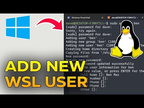 How to Add a New User to WSL in Windows | Create & Switch Users in Windows Subsystem for Linux