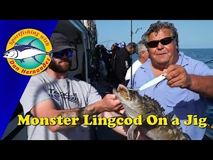 Monster Lingcod on a Magic Metal Jig