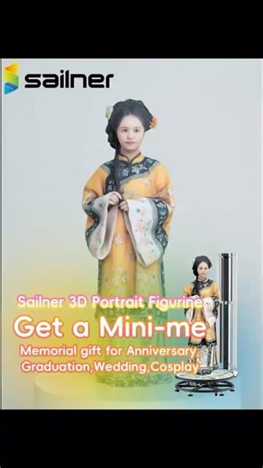 Start a 3D Printing Business with Sailner 3D Figurine Scanner