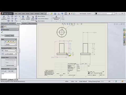 Solidwork How To Use Autodimension On Object