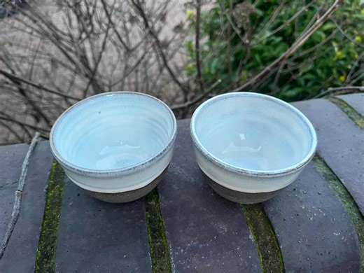Set of Flat White Coffee Cups - Etsy